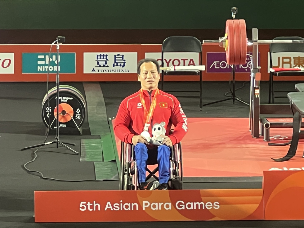 Lực sĩ Lê Văn Công xuất sắc đoạt HCB Asian Para Games 2026 tại Nhật Bản- Ảnh 1.