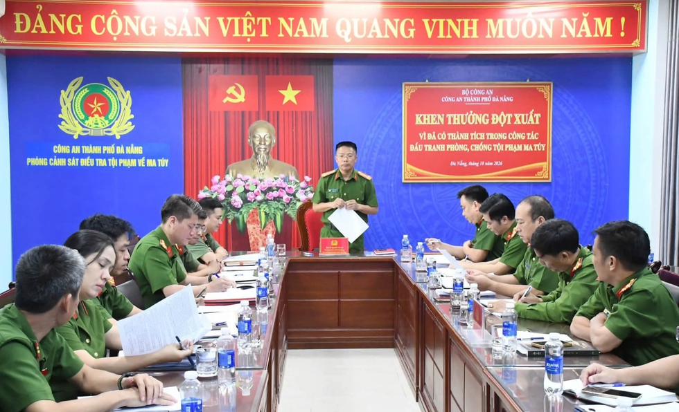 C&ocirc;ng an Đ&agrave; Nẵng đ&aacute;nh mạnh nguồn cung ma t&uacute;y từ bi&ecirc;n giới, đường biển- Ảnh 1.