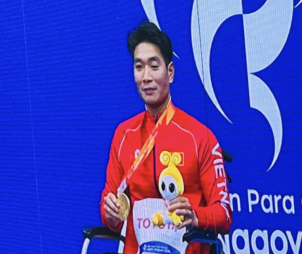 Việt Nam đoạt HCV đầu tiên ở Asian Para Games 2026: Tuyệt vời kình ngư Đỗ Thanh Hải! - Ảnh 1.