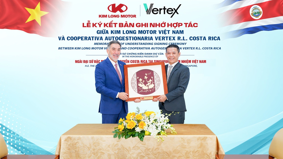 Kim Long Motor k&yacute; bi&ecirc;n bản ghi nhớ với VERTEX R.L., hướng đến thị trường Trung Mỹ- Ảnh 1.