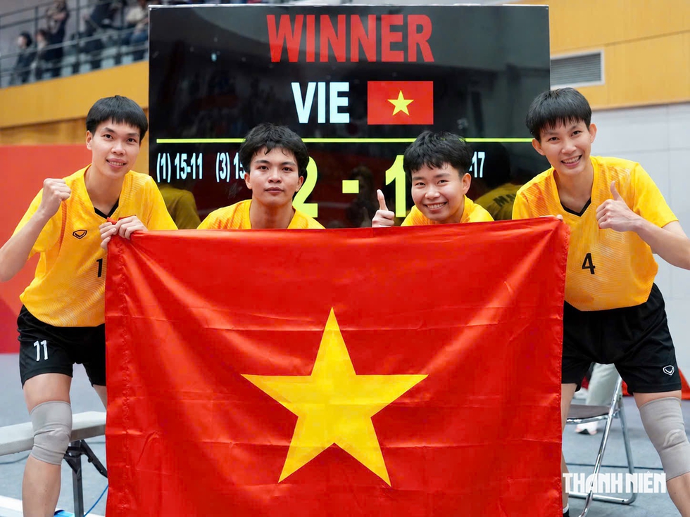 Thắng Thái Lan kịch tính, bảo vệ thành công HCV ASIAD: Các cô gái cầu mây Việt Nam được thưởng tiền tỉ- Ảnh 1.