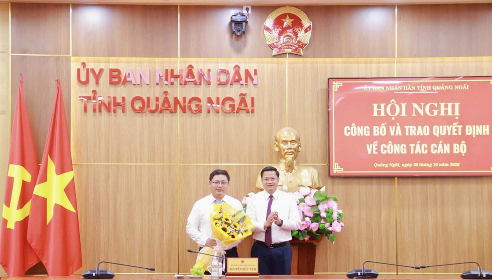 Bí thư Đảng ủy xã Sơn Tây Thượng giữ chức Chánh văn phòng UBND tỉnh Quảng Ngãi- Ảnh 2.