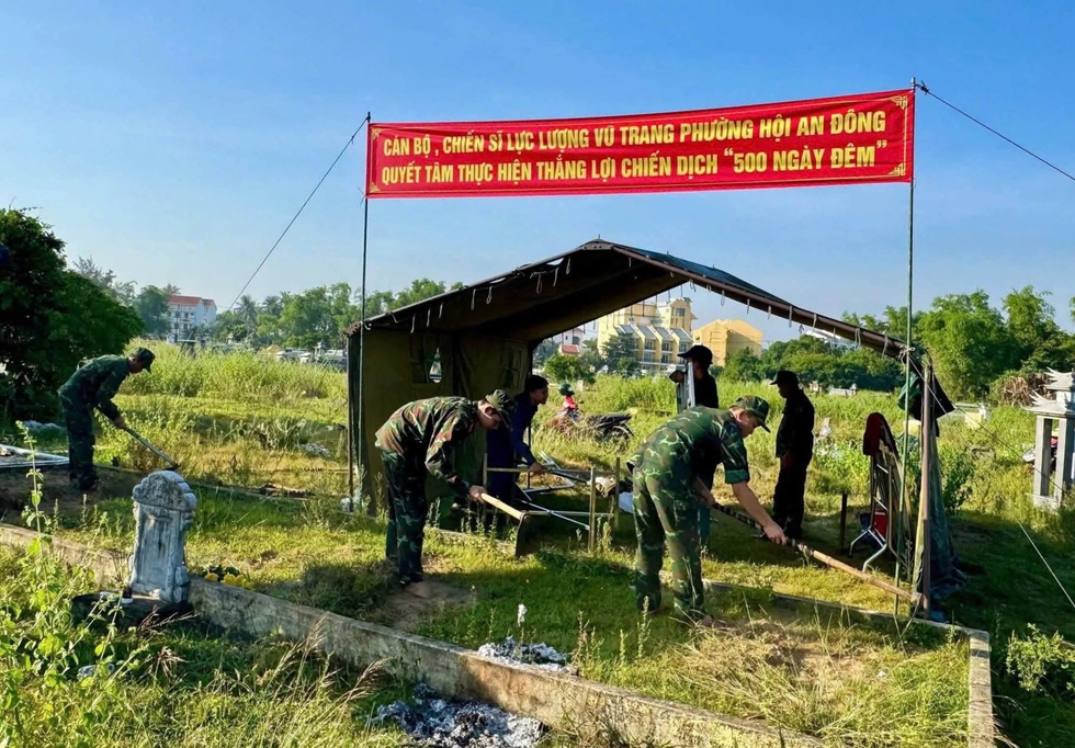Từ thông tin người dân cung cấp, quy tập 14 hài cốt liệt sĩ ở Hội An Đông- Ảnh 1.