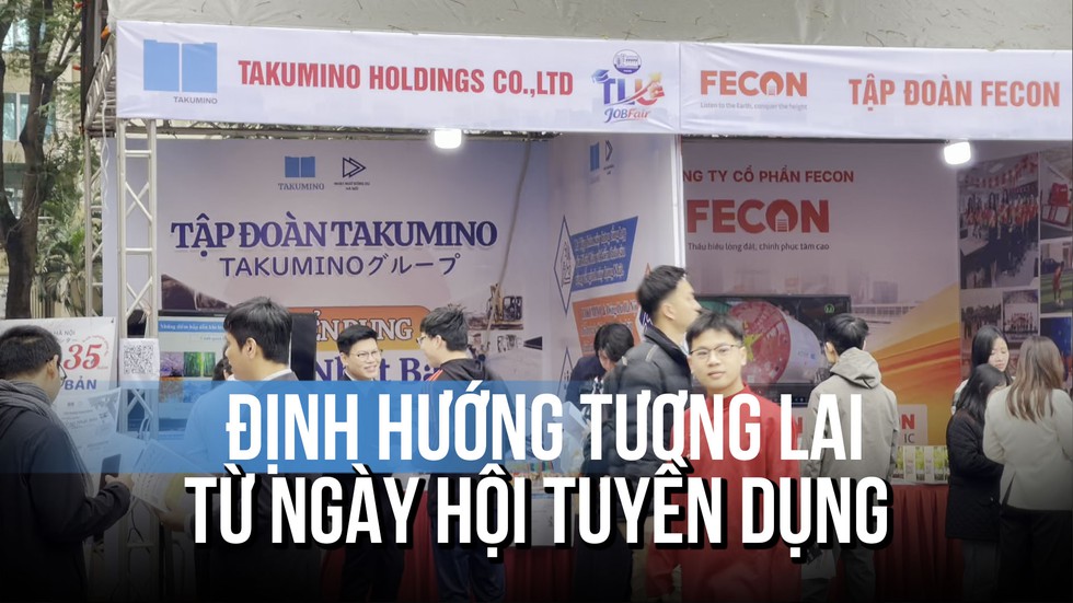 Định hướng tương lai từ Ng&agrave;y hội tuyển dụng- Ảnh 1.