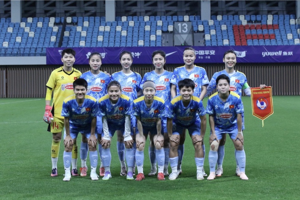 Thanh Nh&atilde; n&oacute;i g&igrave; khi ghi b&agrave;n v&agrave;o lưới đội tuyển nữ Trung Quốc: &lsquo;Đối thủ va chạm rất quyết liệt&hellip;&rsquo;- Ảnh 1.