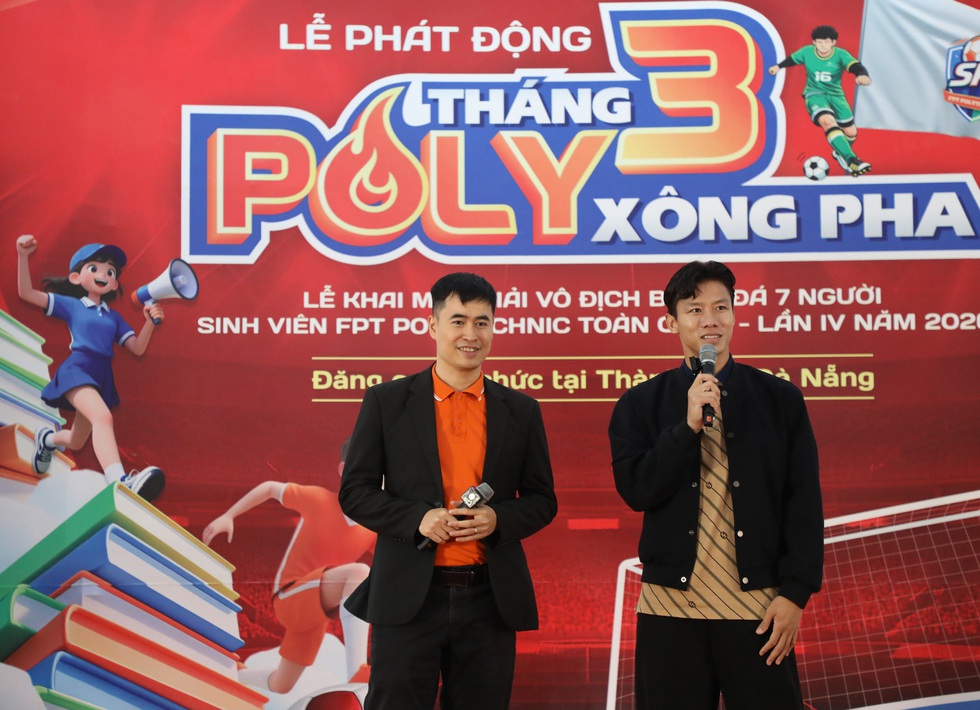 Sinh vi&ecirc;n FPT Polytechnic tranh t&agrave;i tại SP7 2026, trung vệ Quế Ngọc Hải đến tiếp lửa- Ảnh 6.