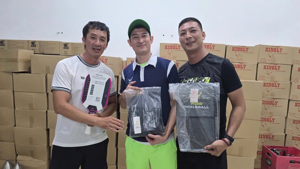 Giải pickleball thắt chặt t&igrave;nh cảm giữa những người cống hiến cho giải TNSV THACO cup 2026- Ảnh 2.