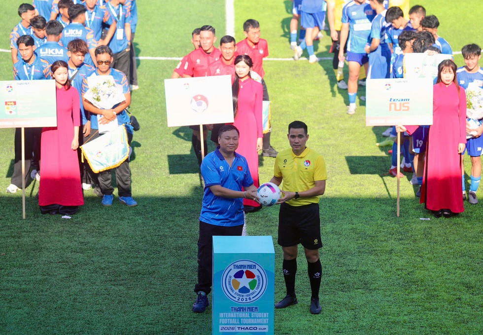 Khai mạc giải b&oacute;ng đ&aacute; Thanh Ni&ecirc;n sinh vi&ecirc;n quốc tế lần II - 2026 c&uacute;p Thaco- Ảnh 4.
