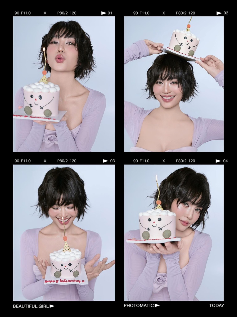 Bộ ảnh mừng tuổi mới của Ninh Dương Lan Ngọc