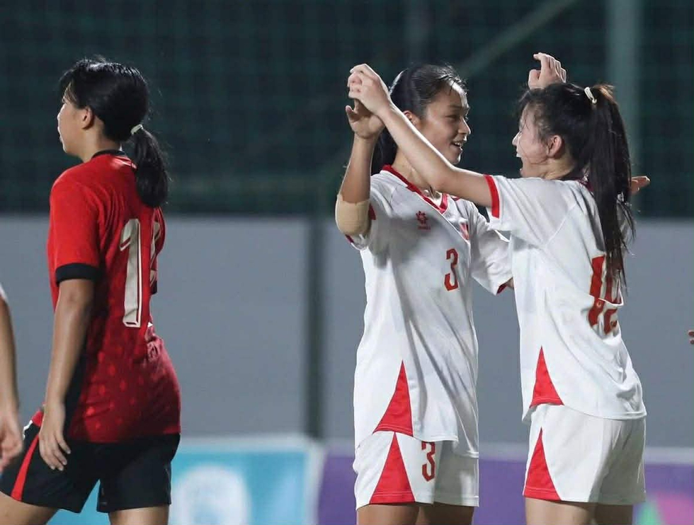 U.20 nữ Việt Nam thắng tối thiểu Bangladesh, nu&ocirc;i hy vọng v&agrave;o tứ kết ch&acirc;u &Aacute;: Kịch bản n&agrave;o sẽ xảy ra?- Ảnh 1.