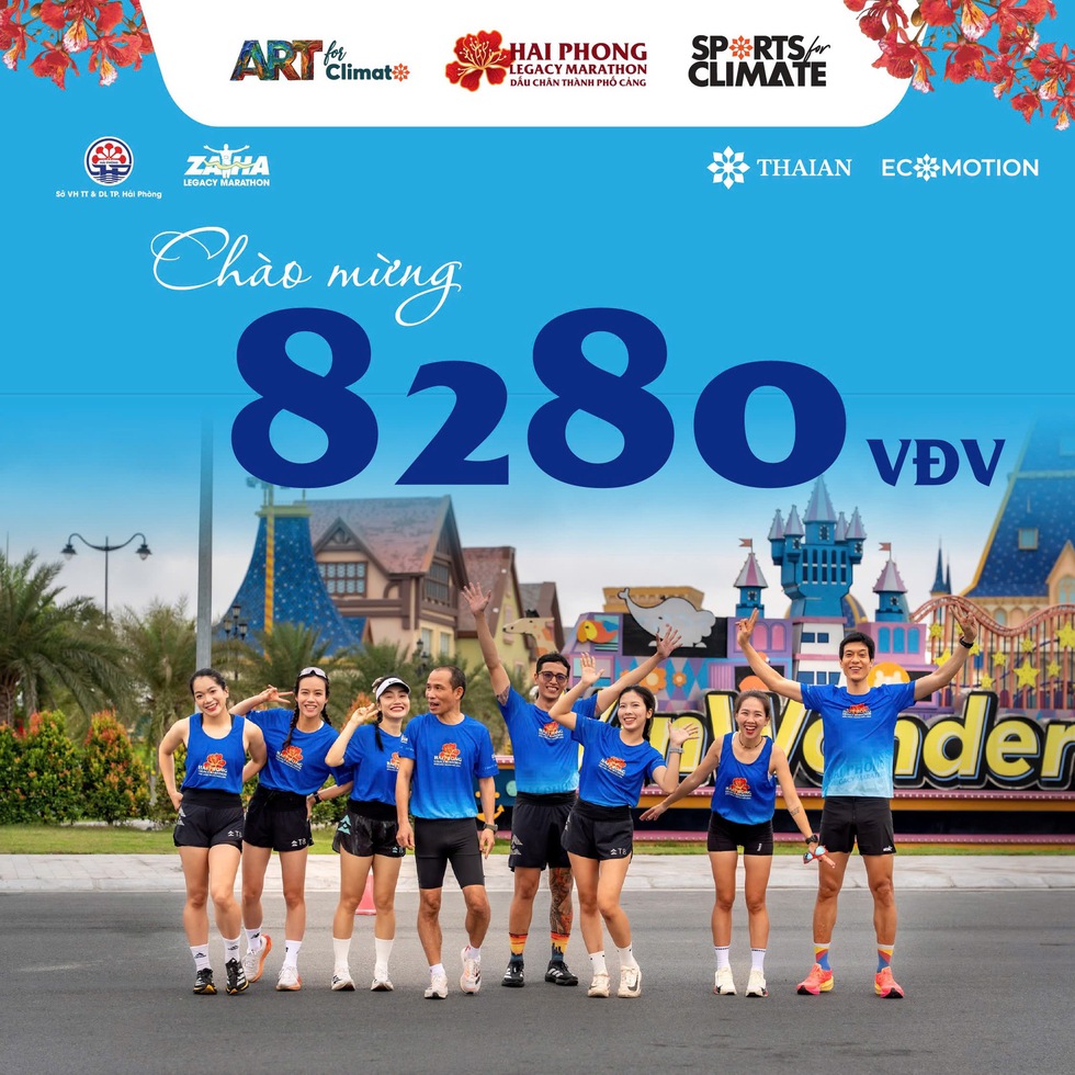 Hải Ph&ograve;ng Legacy Marathon 2026 lan tỏa th&ocirc;ng điệp sống xanh, Phạm Thị Hồng Lệ tranh t&agrave;i- Ảnh 1.