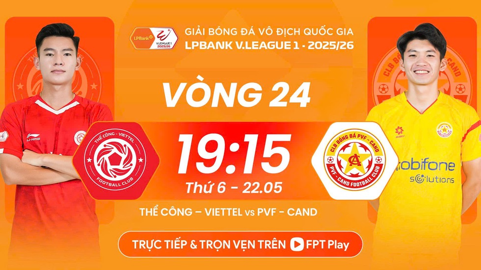Lịch thi đấu V-League bất c&acirc;n xứng h&ocirc;m nay: PVF-CAND gặp kh&oacute; ở trận cầu quan trọng, Thể C&ocirc;ng Viettel qu&aacute; mạnh- Ảnh 2.