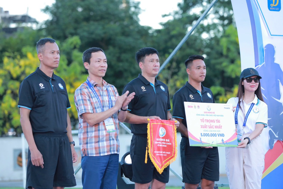C&ocirc;ng đo&agrave;n Ng&acirc;n h&agrave;ng Việt Nam đ&atilde; l&ecirc;n ng&ocirc;i v&ocirc; địch v&ograve;ng loại khu vực ph&iacute;a bắc - Ảnh 3.