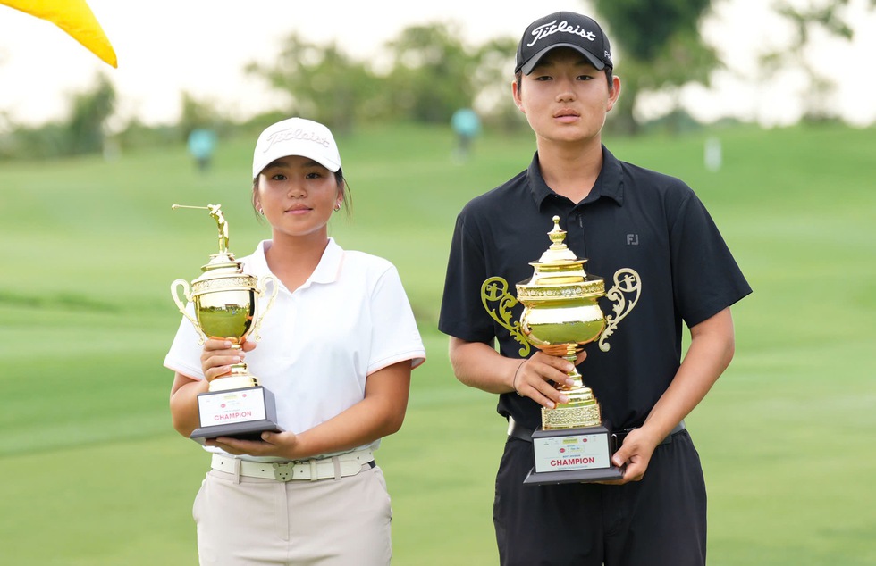 Logan Kim v&agrave; Anna Le đăng quang giải golf trẻ thuộc hệ thống AJGA h&agrave;ng đầu của Mỹ - Ảnh 2.