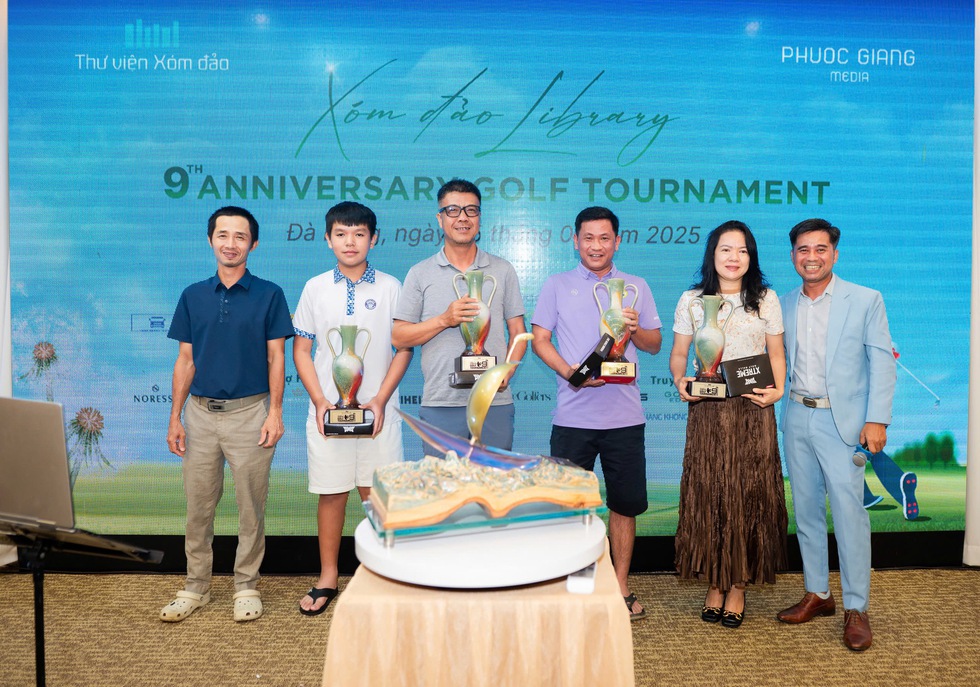 Giải golf g&acirc;y quỹ mang tri thức đến với trẻ em ngh&egrave;o n&ocirc;ng th&ocirc;n - Ảnh 1.