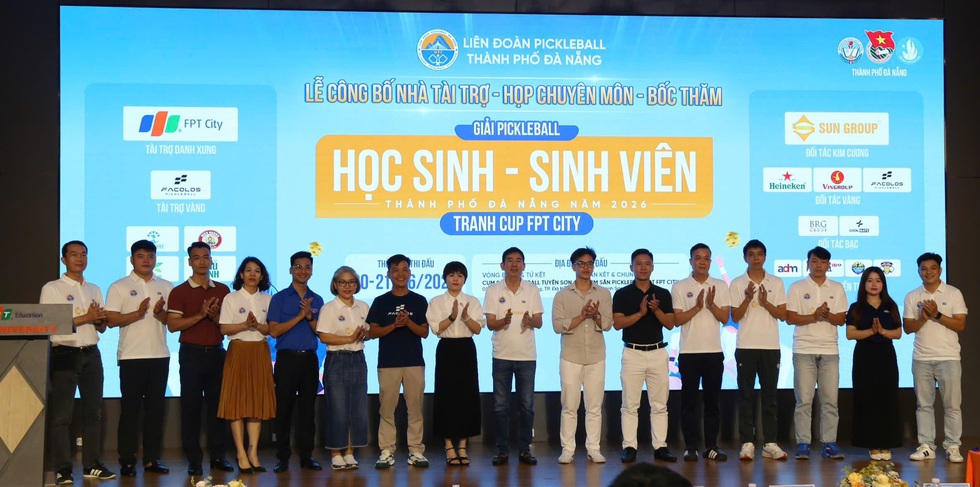 Hơn 330 VĐV tranh t&agrave;i tại giải Pickleball học sinh, sinh vi&ecirc;n Đ&agrave; Nẵng- Ảnh 4.