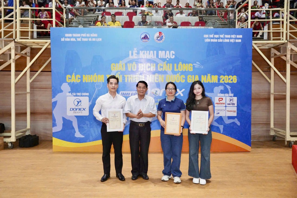 Cạnh tranh quyết liệt giải v&ocirc; địch cầu l&ocirc;ng thiếu ni&ecirc;n quốc gia- Ảnh 3.