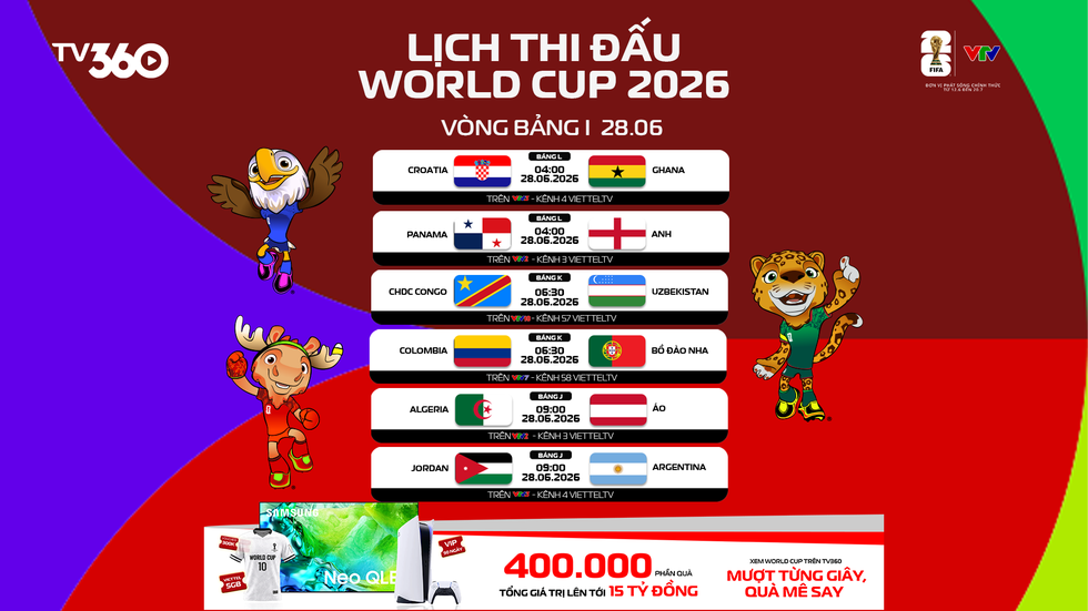 Lượt cuối bảng L (4 giờ ng&agrave;y 28.6, trực tiếp tr&ecirc;n VTV2, VTV6): Tam sư&rsquo; gầm vang trở lại- Ảnh 1.