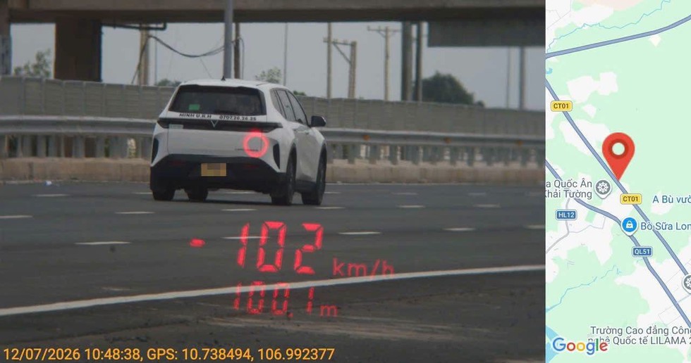Cao tốc Bi&ecirc;n H&ograve;a - Vũng T&agrave;u chỉ cho chạy 80 km/giờ, c&oacute; xe ph&oacute;ng 117 km/giờ- Ảnh 2.