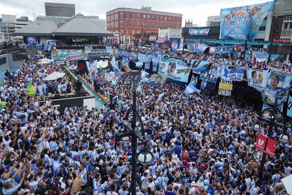 An ninh siết chặt trận Anh - Argentina để tr&aacute;nh bạo loạn, Atlanta l&agrave;m điều chưa từng c&oacute; ở World Cup 2026- Ảnh 1.
