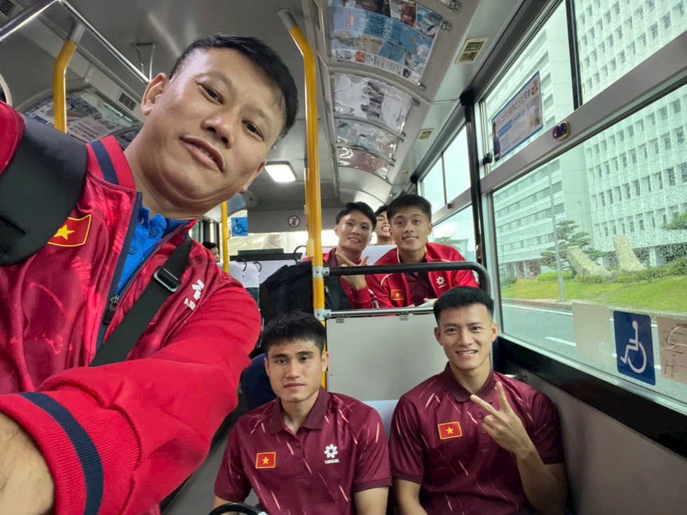 U.23 Việt Nam đ&atilde; đến Nhật Bản an to&agrave;n, sẵn s&agrave;ng h&agrave;nh tr&igrave;nh ASIAD: Mục ti&ecirc;u tứ kết- Ảnh 2.