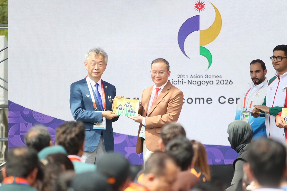 Quốc kỳ Việt Nam tung bay ở ASIAD 20, xúc động khoảnh khắc thiêng liêng tại lễ thượng cờ- Ảnh 4.