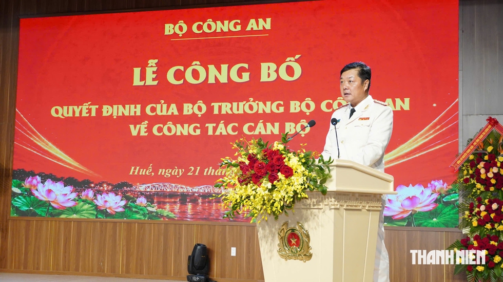 Phó giám đốc Công an TP.HCM Nguyễn Đình Dương làm Giám đốc Công an thành phố Huế- Ảnh 6.