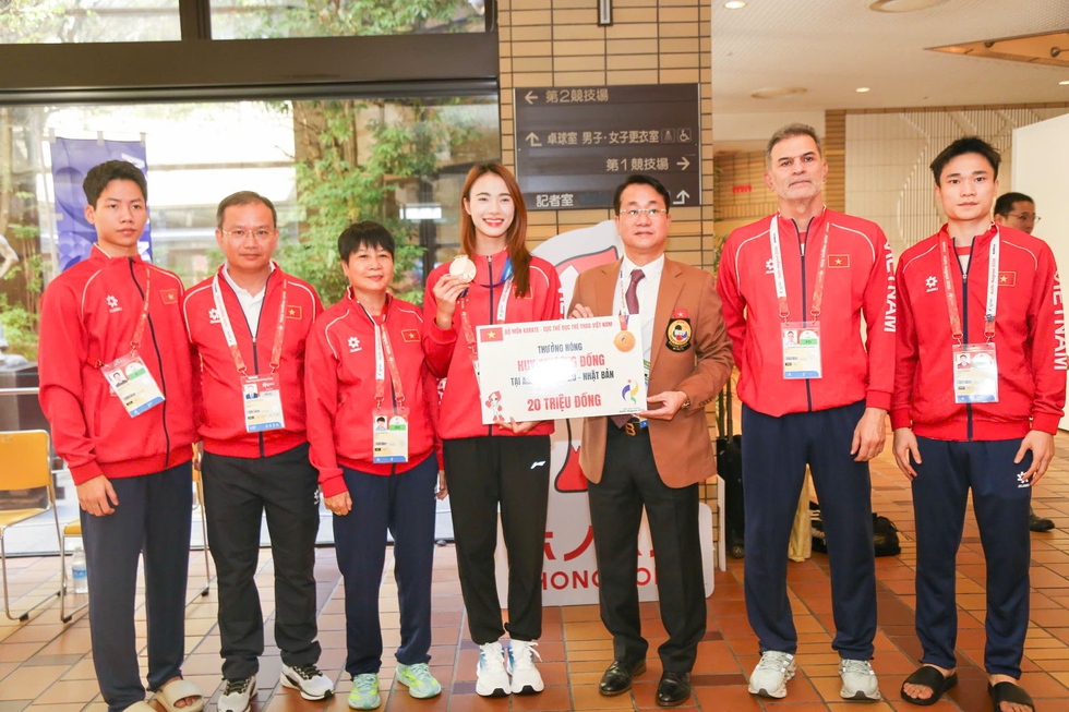 Dấu ấn nữ võ sĩ karate 21 tuổi, lần đầu dự ASIAD đã giành HCĐ- Ảnh 2.