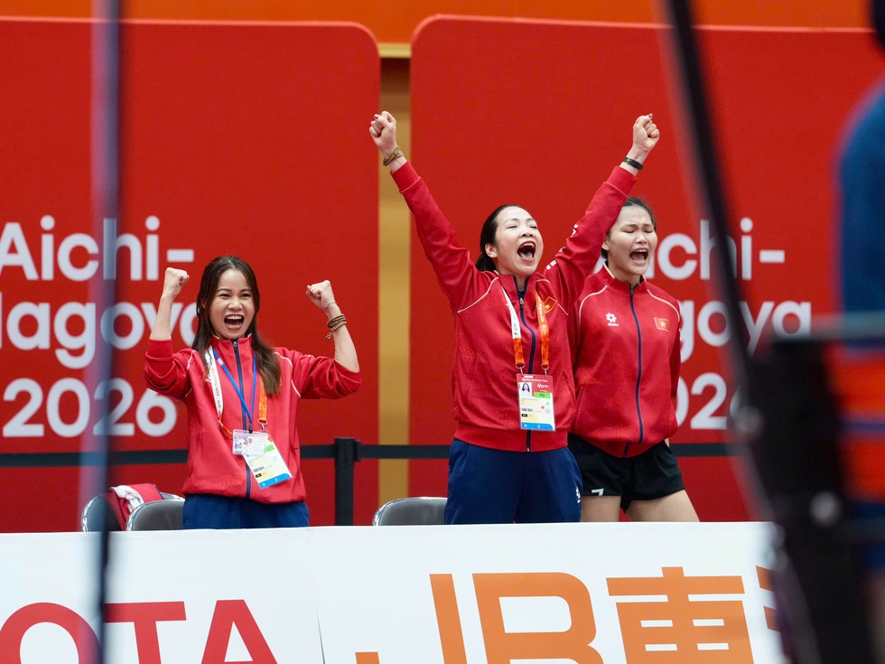 Giành HCV ASIAD lịch sử, các cô gái cầu mây Việt Nam có thể nhận thưởng tiền tỉ- Ảnh 1.