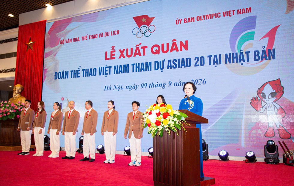 Ph&oacute; thủ tướng Phạm Thị Thanh Tr&agrave; kỳ vọng thể thao Việt Nam viết trang sử v&agrave;ng tại ASIAD 20- Ảnh 3.