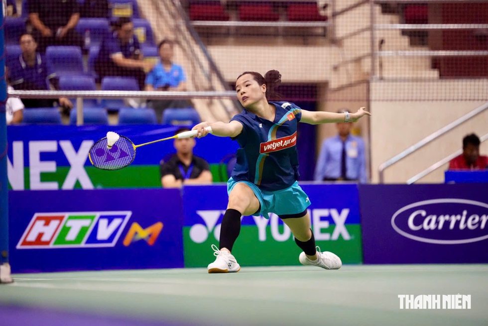 Nguyễn Th&ugrave;y Linh sớm dừng bước ở giải cầu l&ocirc;ng Việt Nam mở rộng 2026- Ảnh 1.