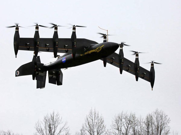 NASA thử nghiệm UAV kết hợp máy bay và trực thăng - ảnh 1