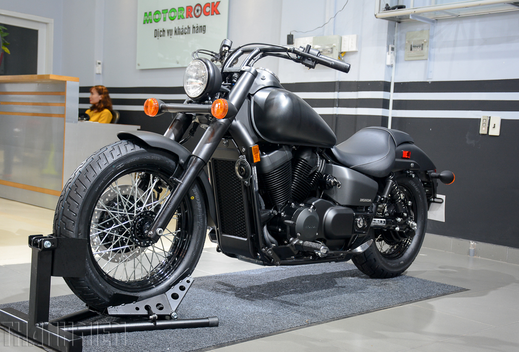 Xe môtô Honda Shadow Phantom 750 Màu đen giá bán tốt hỗ trợ trả góp lãi  suất thấp tại Motorrock  YouTube