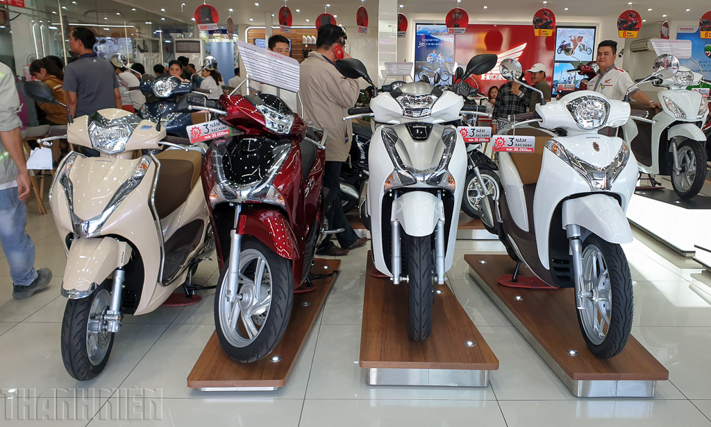 Doanh số ôtô xe máy của Honda Việt Nam giảm trong tháng 62023