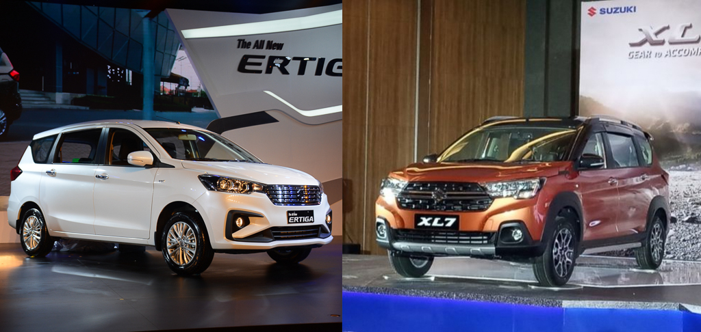 Những điểm tương đồng, khác biệt giữa Suzuki XL7 và ‘đàn anh’ Ertiga