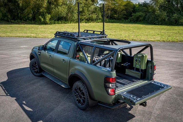 Bất Ngờ Với Xe Bán Tải Ford Ranger 2019 Độ Chống Đạn