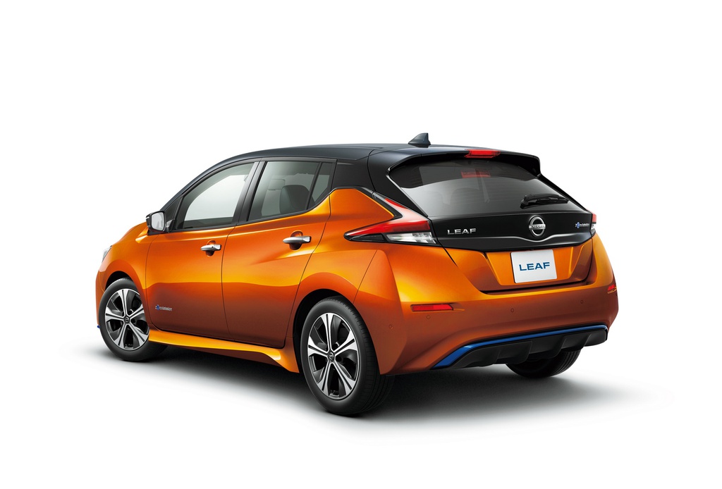  El auto eléctrico Nissan Leaf 2020 se actualizó con una serie de nuevos equipos