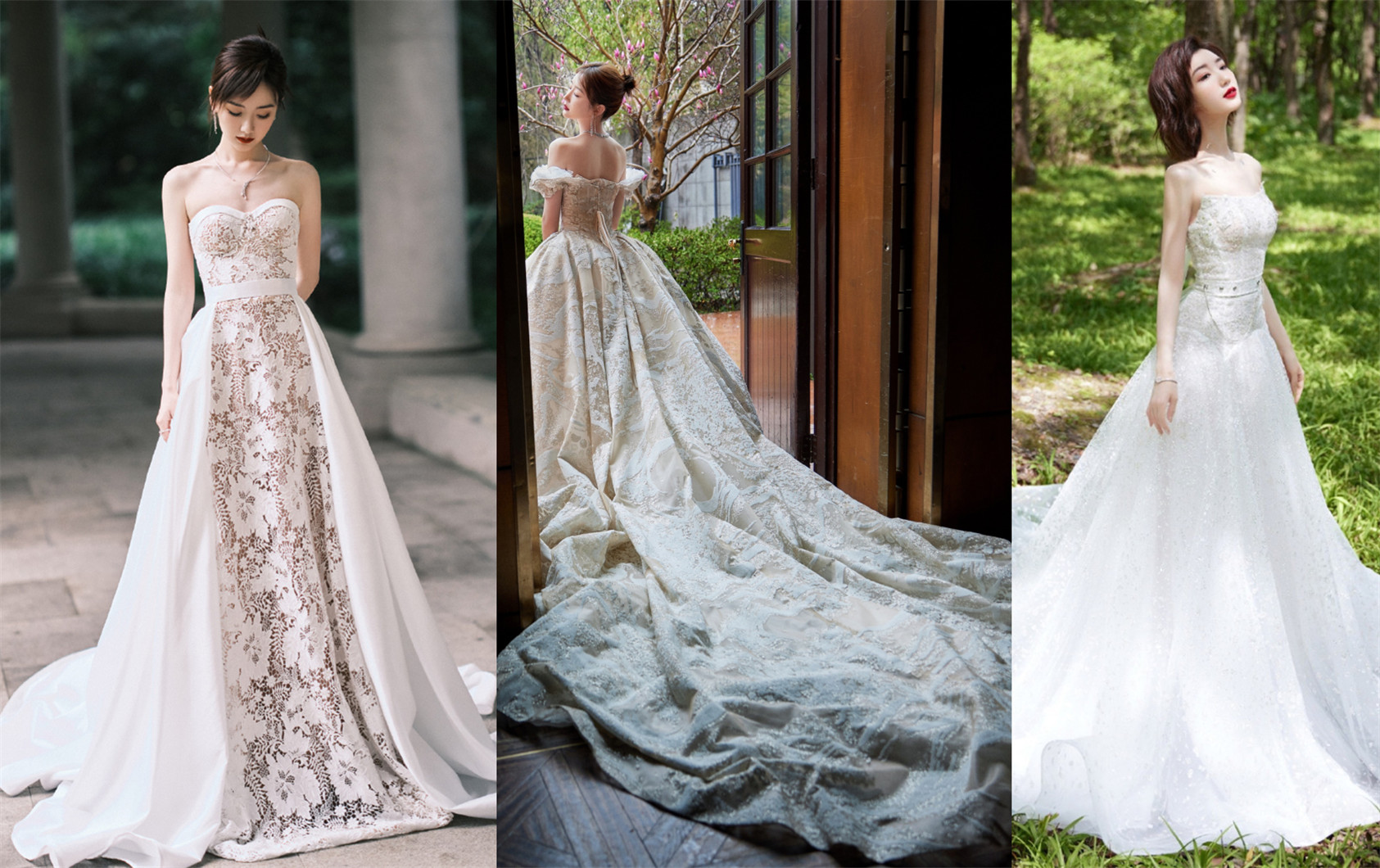 15 mẫu váy cưới hở lưng tăng phần quyến rũ và hấp dẫn cho nàng dâu