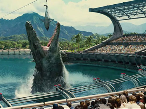 Một cảnh trong Jurassic World - Ảnh chụp trailer phim/ Youtube