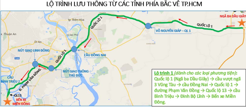 Cao tốc Bến Lức - Long Thành: Cao tốc Bến Lức - Long Thành đã đi vào hoạt động vào năm 2024 và đem lại lợi ích to lớn cho giao thông đường bộ. Trên tuyến đường này, bạn sẽ thấy nhiều điểm nổi bật như cảng hàng không Quốc tế Long Thành, khu công nghiệp và các khu đô thị hiện đại.