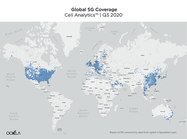 Nhiều quốc gia đã cập nhật phủ sóng 5G trên bản đồ của họ, ngoại trừ Hoa Kỳ và Trung Quốc. Hãy khám phá và so sánh vùng phủ sóng 5G của các quốc gia khác nhau để tìm hiểu mức độ phát triển và hoàn thiện của công nghệ này trên thế giới.