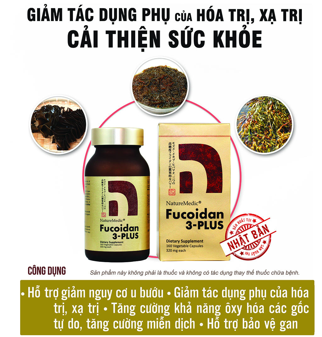 Sản phẩm NatureMedic Fucoidan 3-Plus