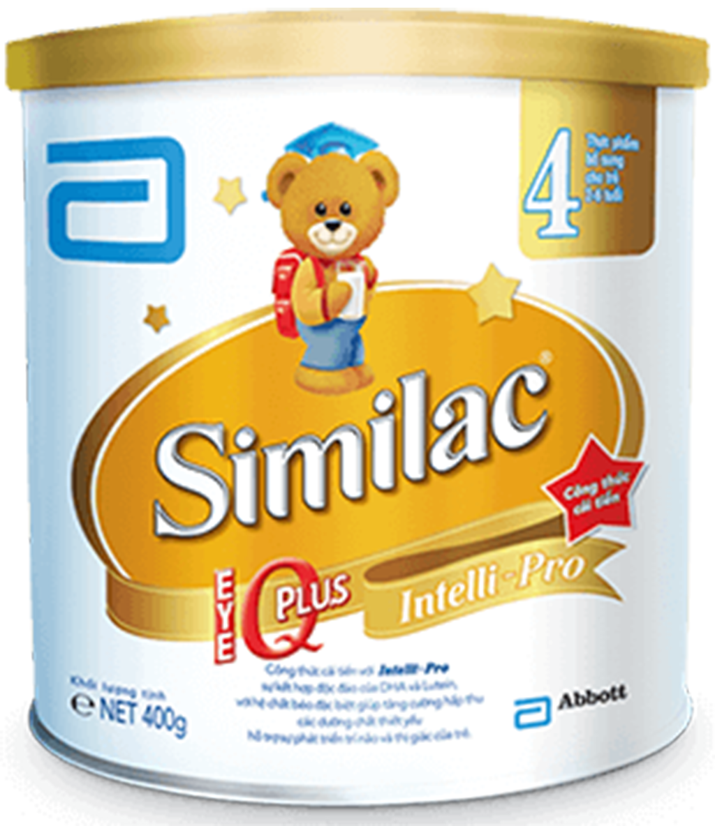 Thực phẩm bổ sung cho trẻ 2-6 tuổi: Similac Eye-Q 4