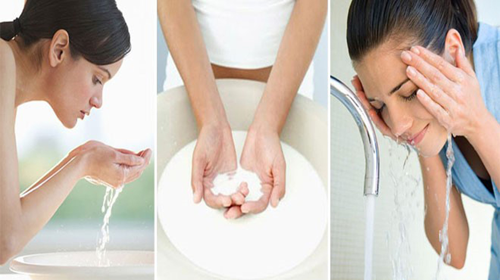 Bạn hãy rửa mặt hằng ngày để da trắng sáng, mịn màng