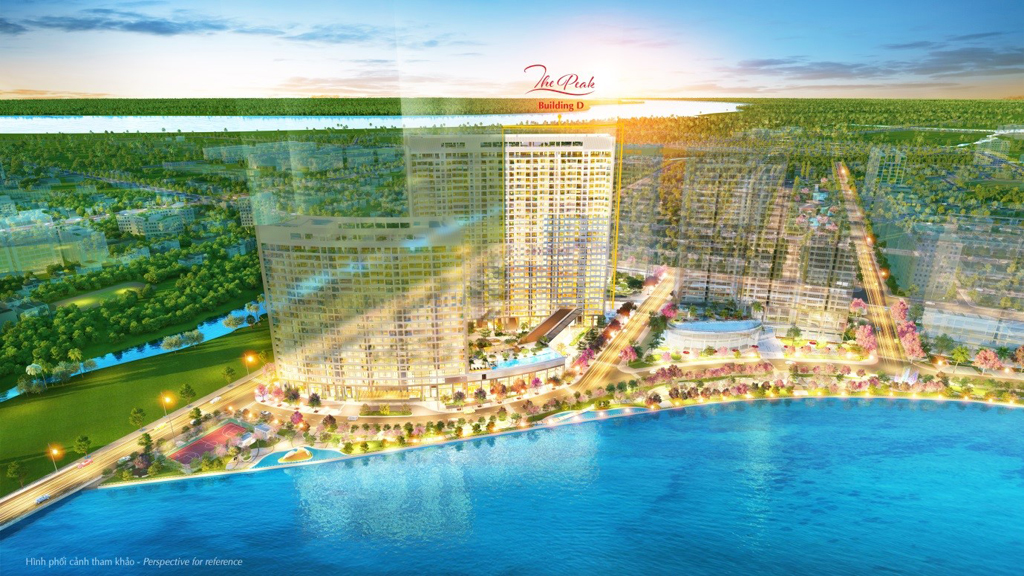 Block D là tòa nhà cao nhất khu phức hợp Midtown, sở hữu tầm nhìn “kép”