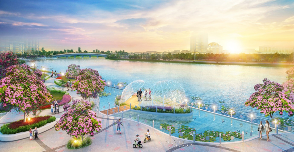 Công viên Hoa anh đào đang hình thành sẽ là địa danh thưởng lãm đặc sắc của thành phố