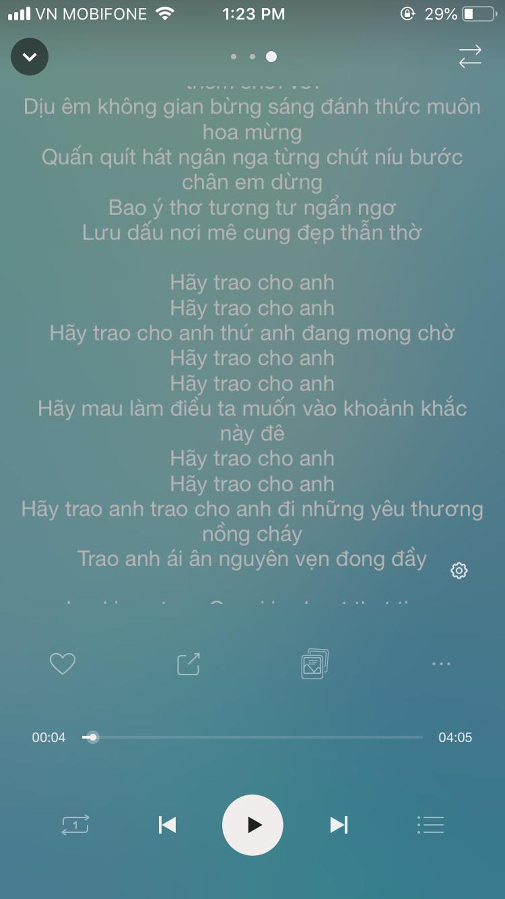 Dân mạng đang \'truy lùng\' lời bài hát \'Hãy trao cho anh\' của Sơn ...