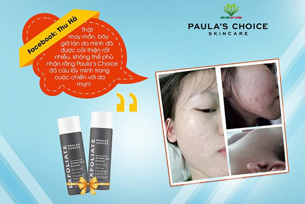 Review của khách hàng ngay sau khi sử dụng Skin Perfecting 2% BHA Liquid