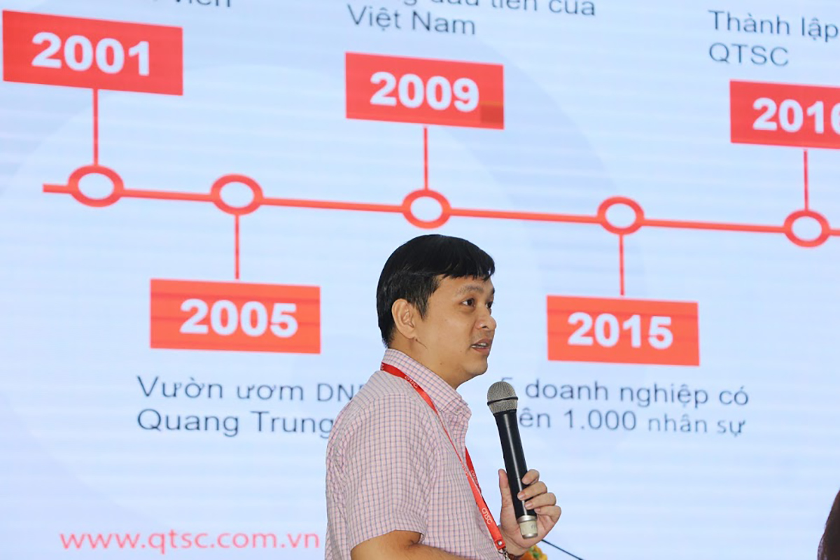 Ông Lâm Nguyễn Hải Long, Giám đốc QTSC