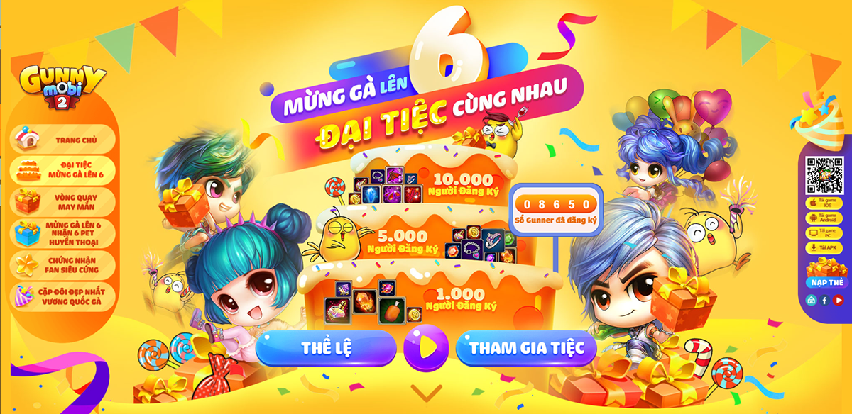 Cộng đồng hào hứng tham gia các sự kiện sinh nhật 6 tuổi của Gunny ...